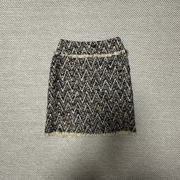 LANVIN tweed skirt