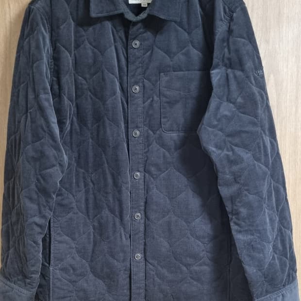 헨리코튼 코듀로이 퀼팅 셔츠 자켓