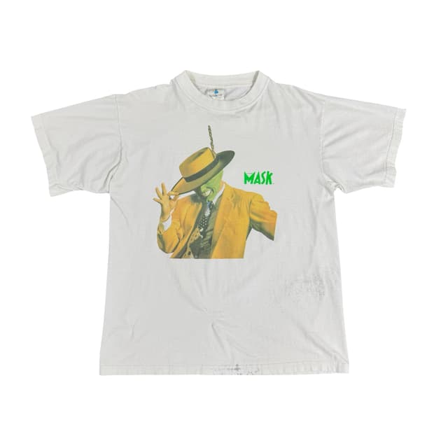 빈티지 90s 영화 마스크 티셔츠 Movie The Mask 짐캐리