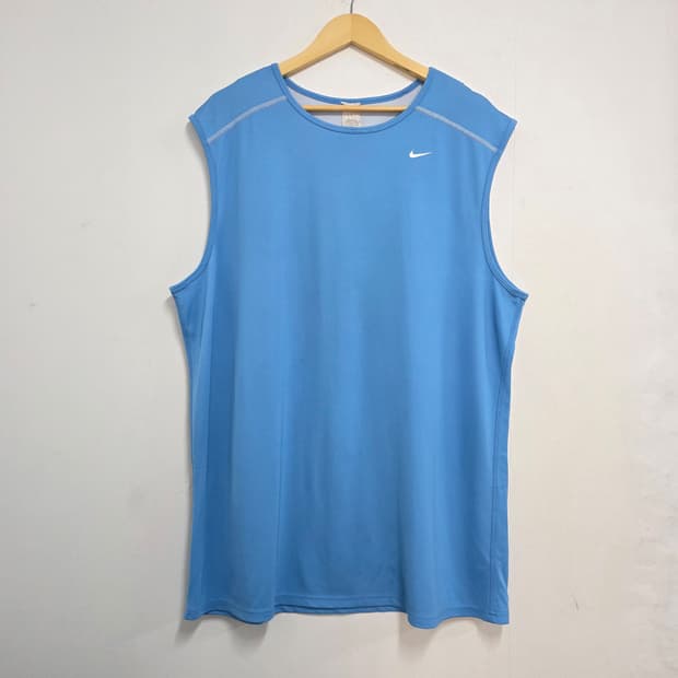 XXL 나이키 00s 리버시블 스카이블루 민소매 슬리브리스 져지