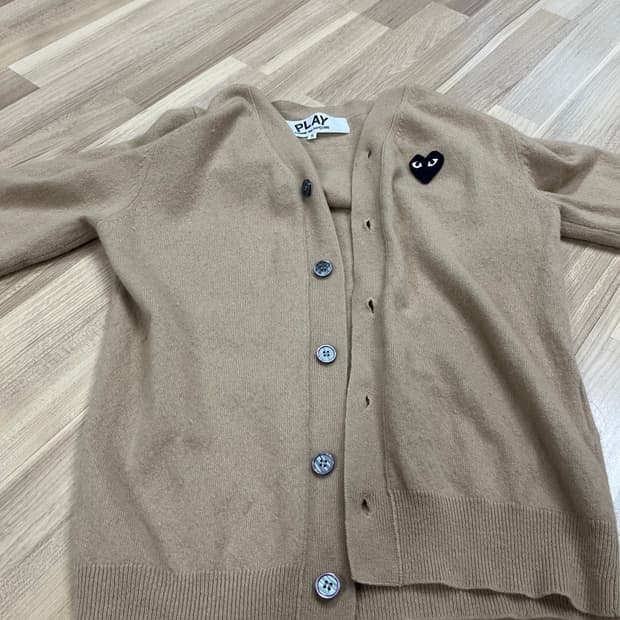 꼼데가르송 가디건 s