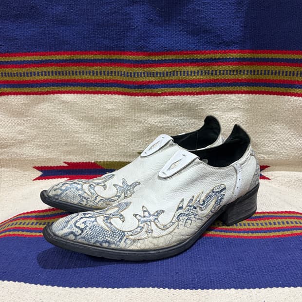 Boredom Japan phython boots / 파이톤 웨스턴 부츠