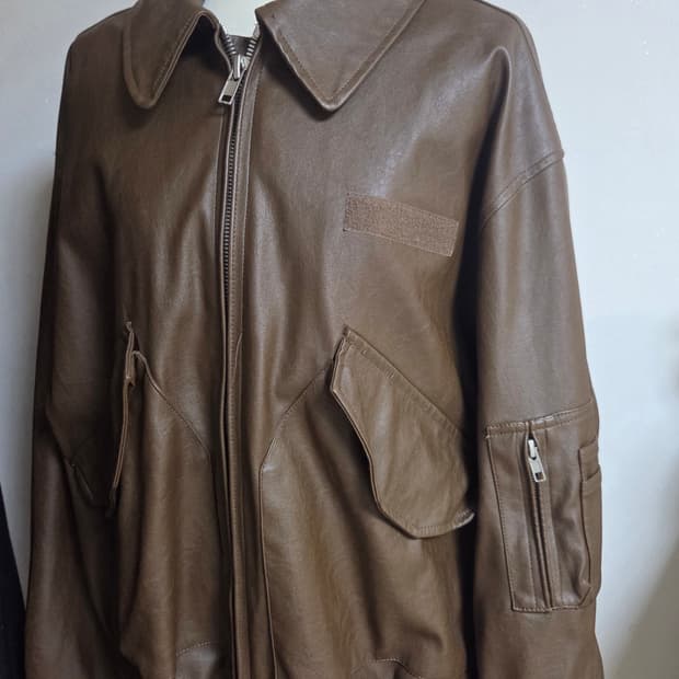 파르티멘토 비건레더 자켓