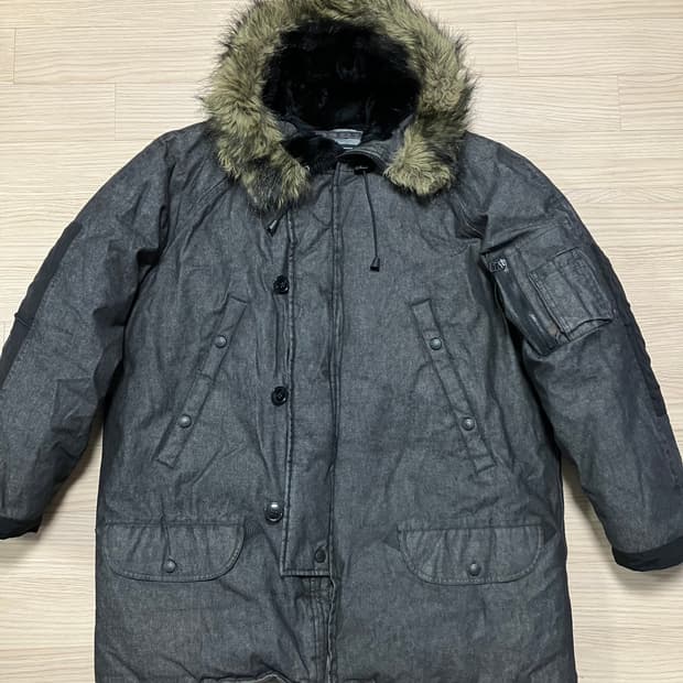 폴로진스 N-3B 덕다운 파카 봄버