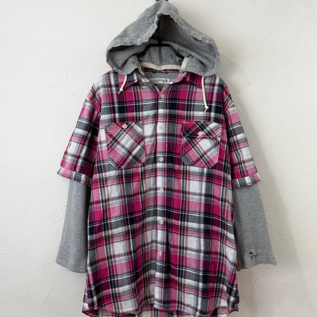 RUSH/HOUR 레이어드 셔츠