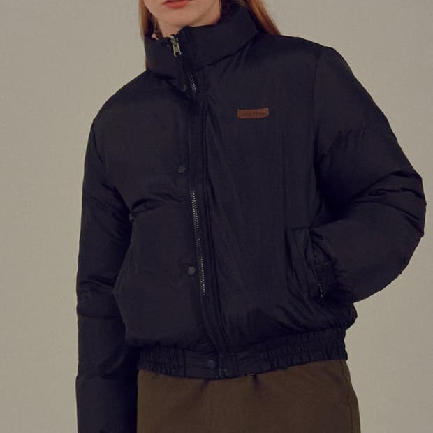 스컬프터 호피 리버시블 패딩