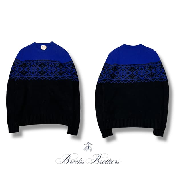 브룩스브라더스 에스닉 패턴 니트 s08665