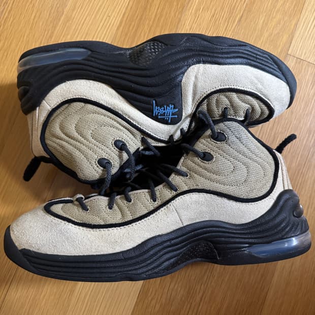 스투시 나이키 에어 페니 2 라탄 290 팝니다