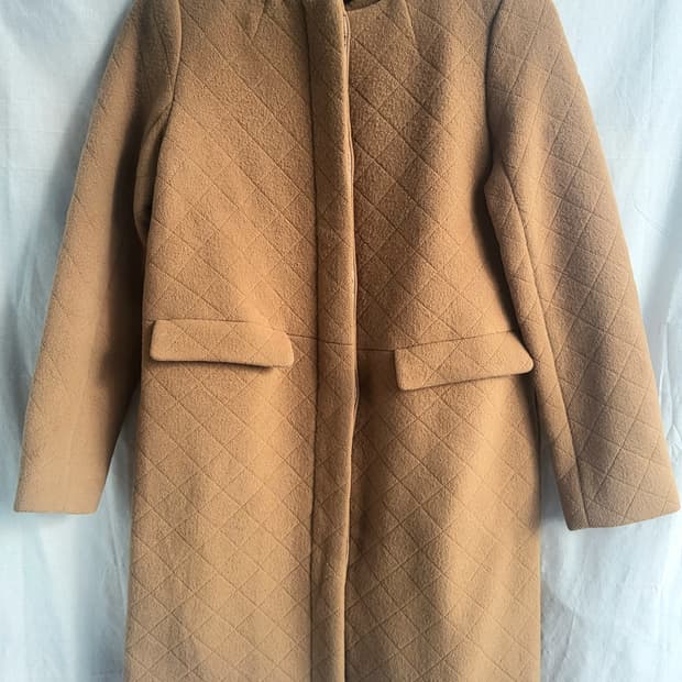 DEMI LUXE BEAMS 데미 럭스 빔즈 울 모직 코트 여성용 S