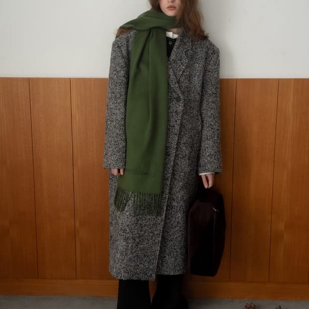 [구해요] 스무드무드 Matthieu Herringbone Coat