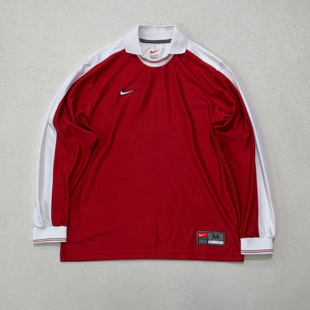 나이키 올드스쿨 풋볼 축구 유니폼 져지 블록코어 긴팔 티셔츠