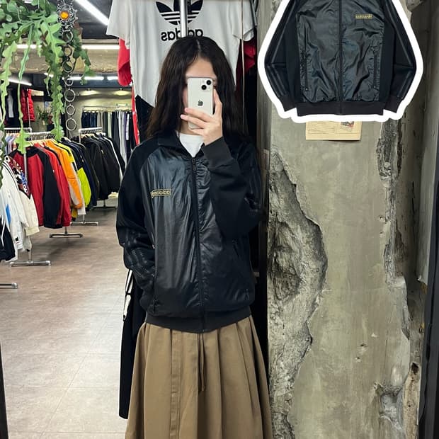 아디다스 골드로고 블랙라인 져지 블랙 95 #csz1829