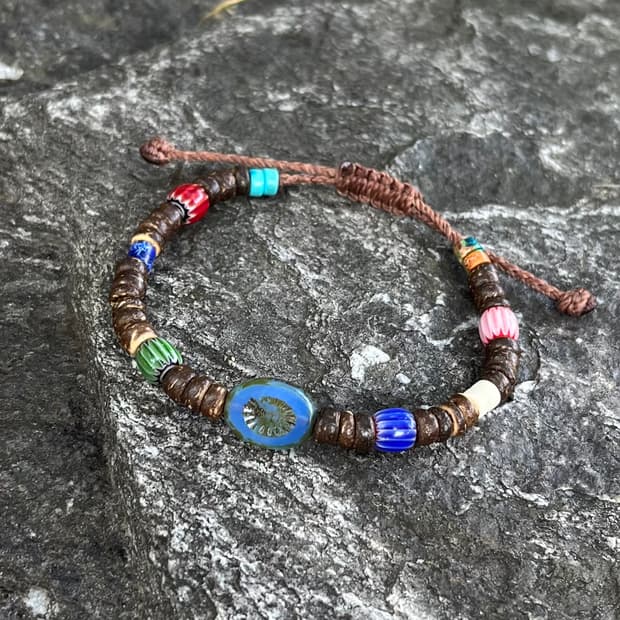 핸드메이드 체코 비즈 팔찌