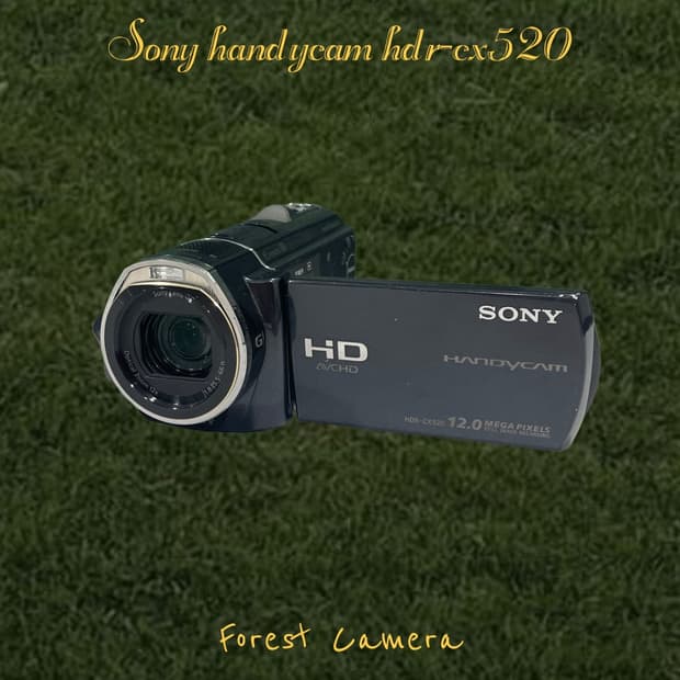 (셀카) 소니 핸디캠 hdr-cx520 디지털캠코더 빈티지캠코더 디카