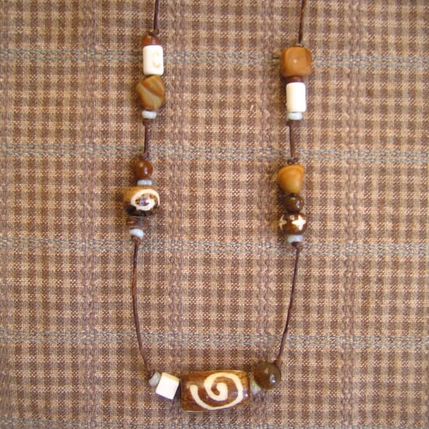Cookie latte necklace 쿠키 라떼 목걸이