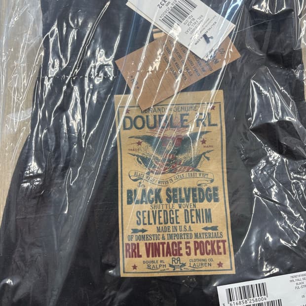 RRL 빈티지파이브포켓 블온블 31x32