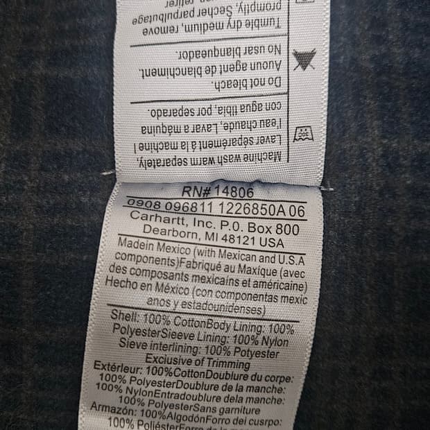 ​[L/Mexico] 칼하트 J97 GVL 디트로이트 자켓 (그래블)  