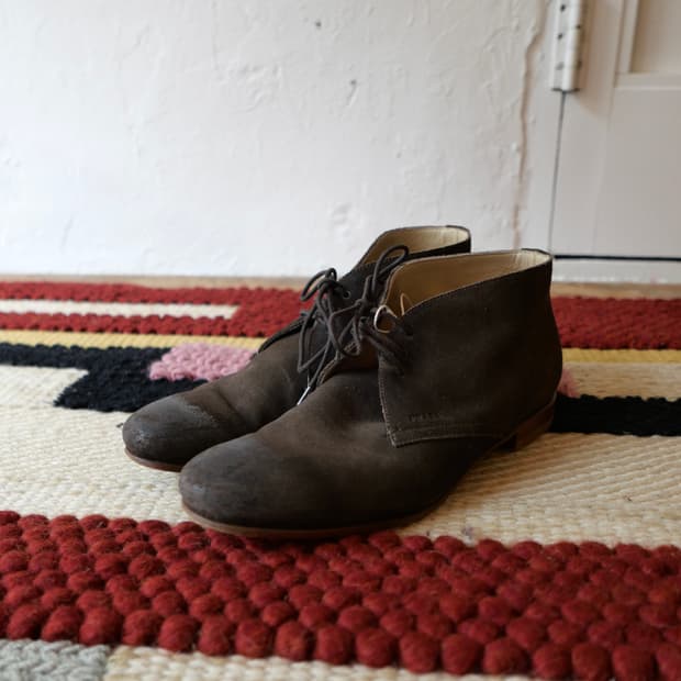 프라다 처커 부츠