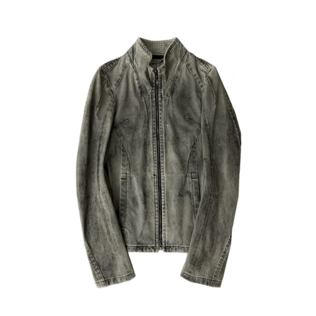Julius knit denim jacket