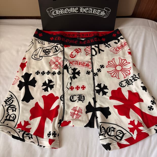 CHROME HEARTS 크롬하츠 팬티 화이트
