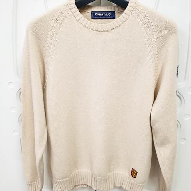 건지울른스 피셔맨 코튼 니트 L