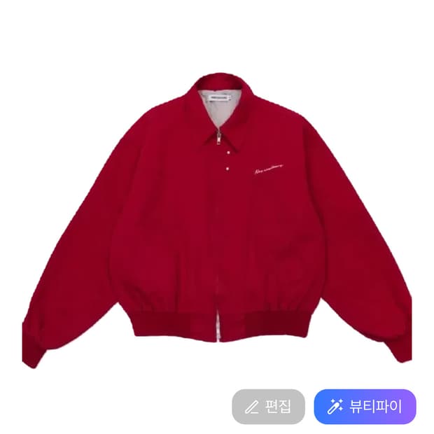 노쿨러스 레드 자켓 2사이즈 새상품