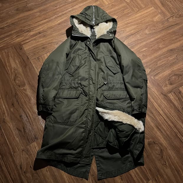 CALVIN KLEIN N2B FUR PADDED JACKET