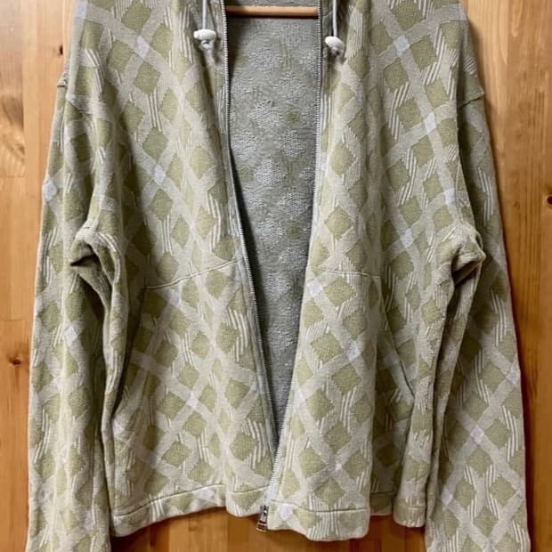 LQ Yohji 80s pattern hoodie