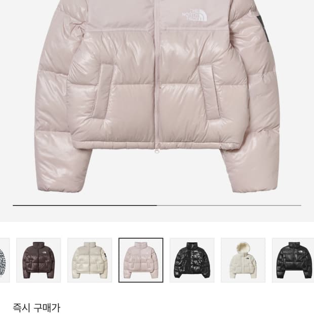 노스페이스 화이트라벨 노벨티 눕시 라이트 핑크 s