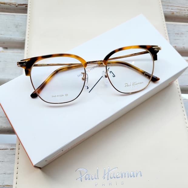 폴휴먼 안경 PHF-5132A 호피하금테
