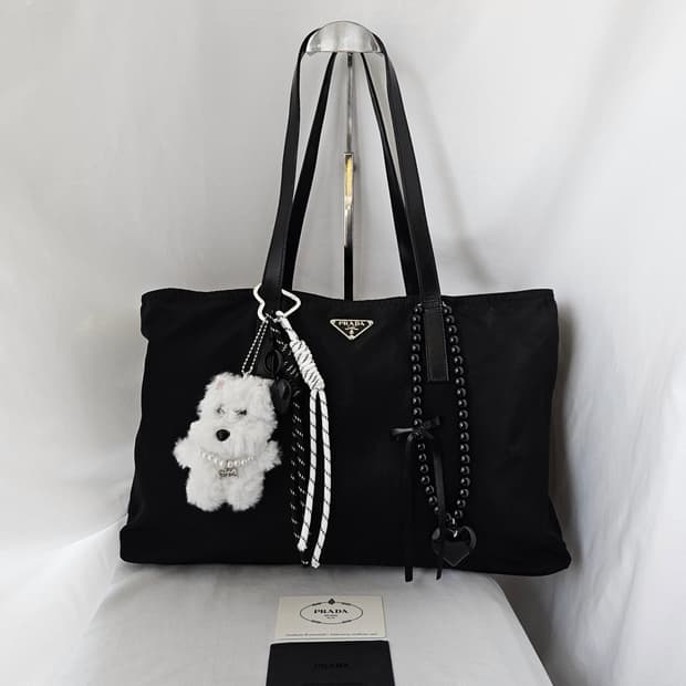 [정품 PRADA]프라다 포코노 나일론 쇼퍼백 숄더백