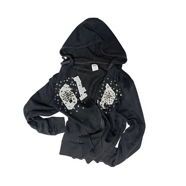 갭(GAP) 리벳 후드집업