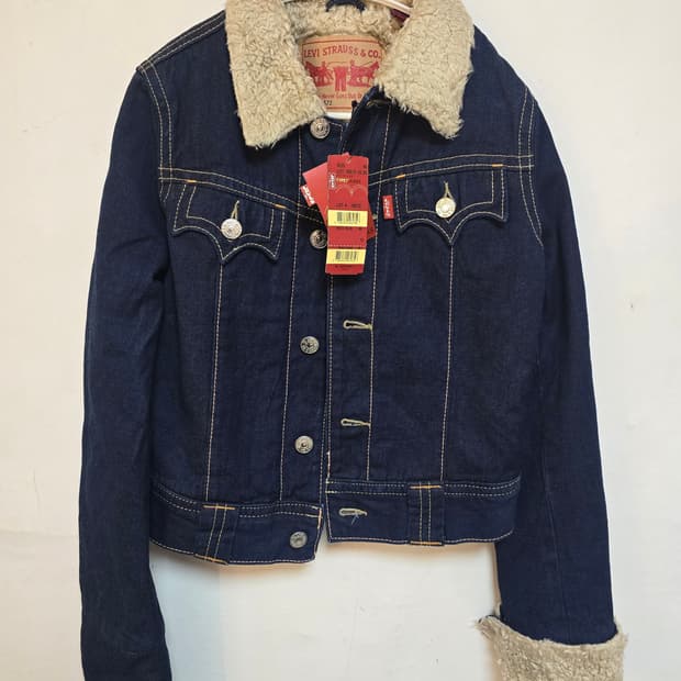 리바이스 여성 양털 데님 자켓 95 (새상품)
