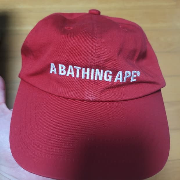 베이프 6패널 캡 모자