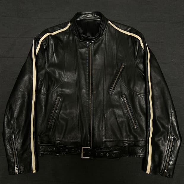 LMOOD 엘무드 램스킨 레더자켓 44