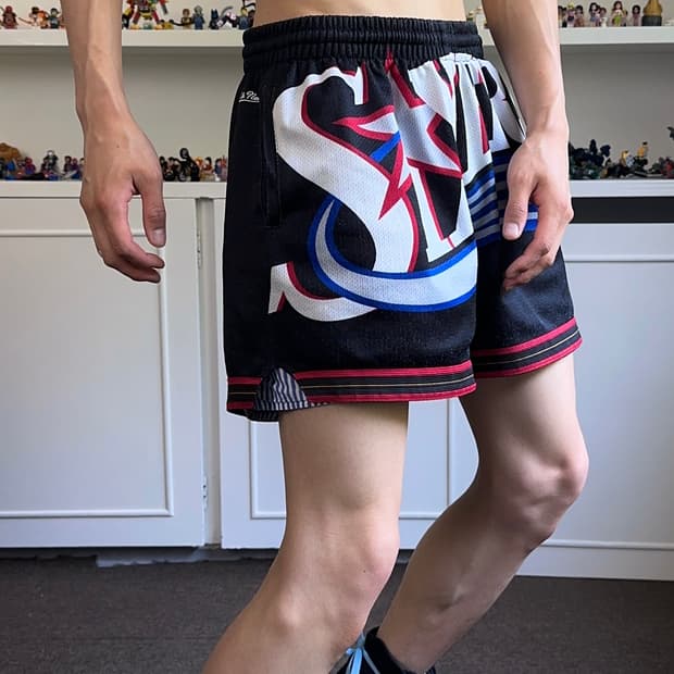 76ers 미첼 & 네스 NBA 쇼츠