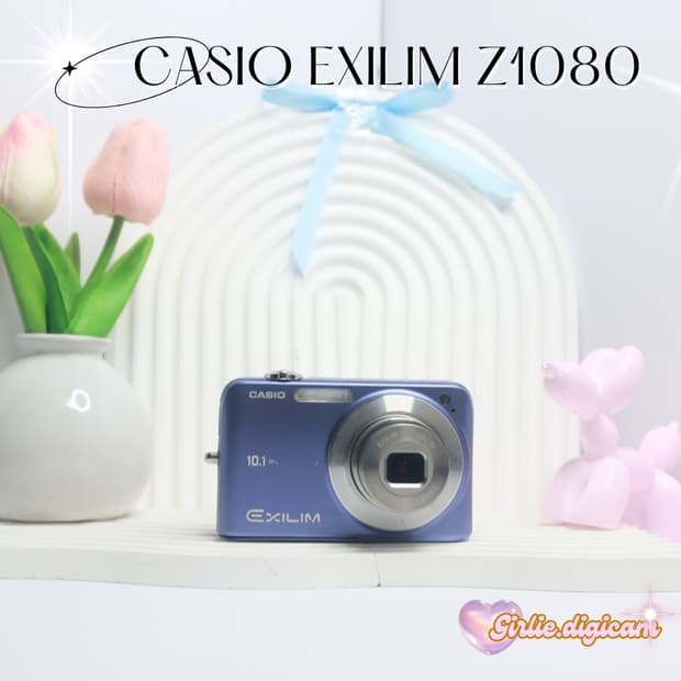 [A급] 홍은채 PICK! 카시오 엑슬림 Z1080 베이비블루