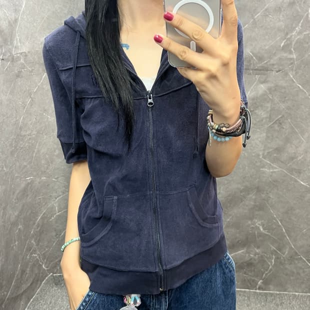 타미힐피거 반팔 후드집업 s129