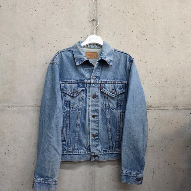 12.[M]리바이스 80s made in usa 청자켓 데님 자켓