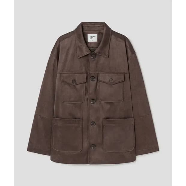 에잇세컨즈 스웨이드 재킷