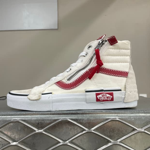 반스 SK8 하이 리이슈 캡 레이싱 레드 240