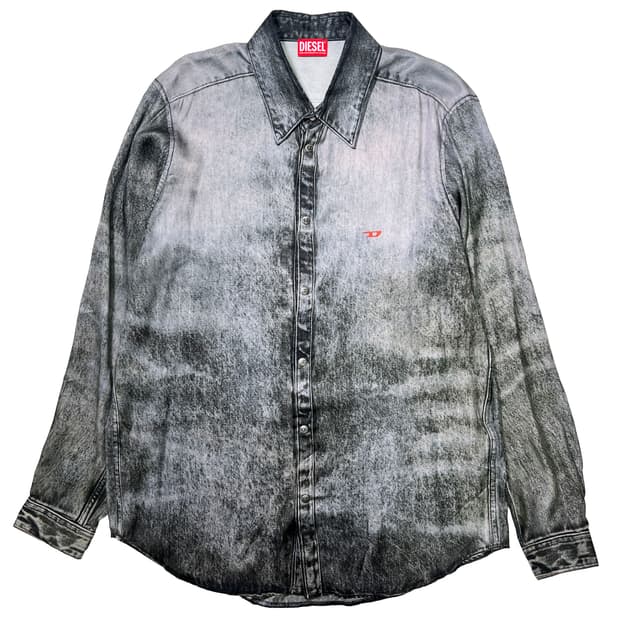 디젤  GREY Shirt `S-SIMPLY-LKCT` (50)