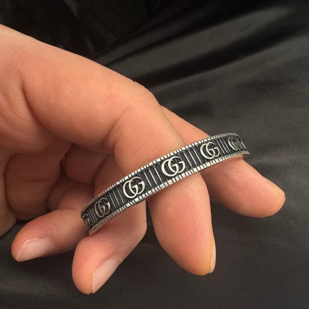 구찌 더블 G 팔찌 처분 16호 
