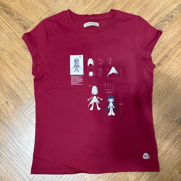 코이세이오 레그나 티셔츠 레드