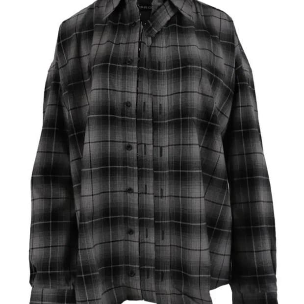 와이프로젝트 체크셔츠 xs 팝니다