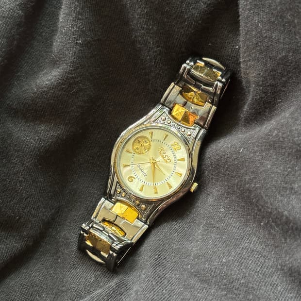 vintage risd metal watch
