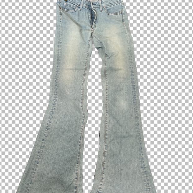 빈티지 워싱 부츠컷 