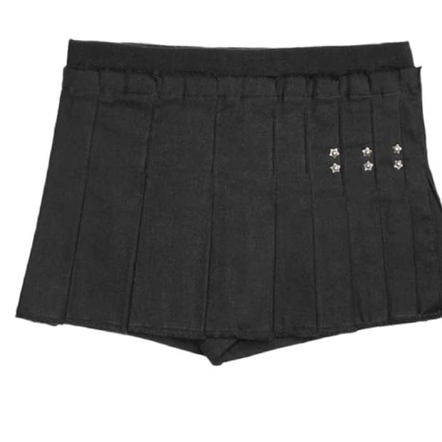 본네 리벳 플리츠 스커트 Star Rivet Pleated Skort