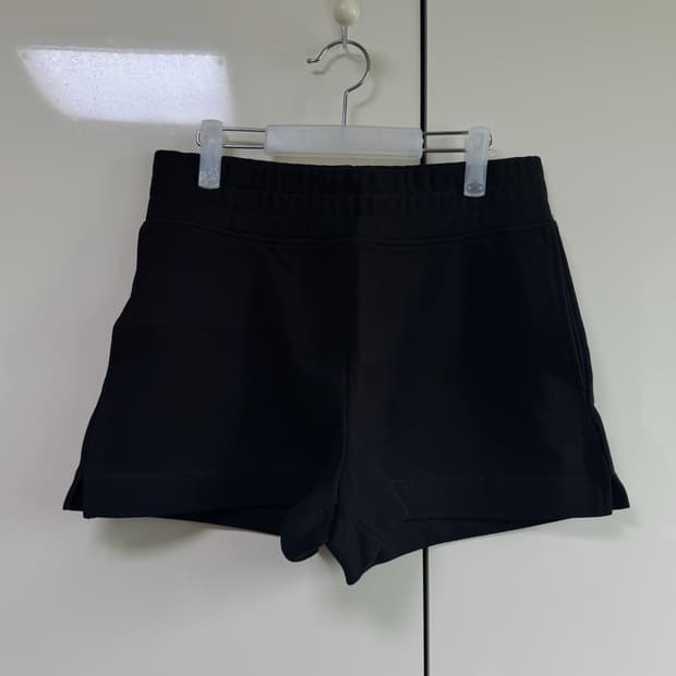 H&M 스웨트 쇼츠 블랙 S