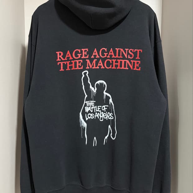 빈티지 90s Rage Against The Machine 밴드 후디